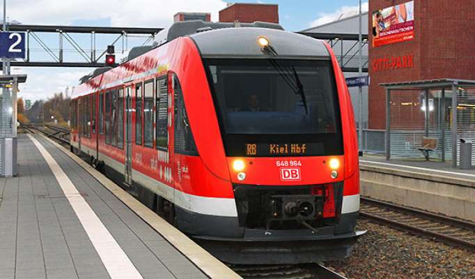 Mit der Bahn